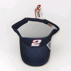 Rusty Wallace #2 Nascar Signature Sideswipe Visor Cap Penske Racing Last Call